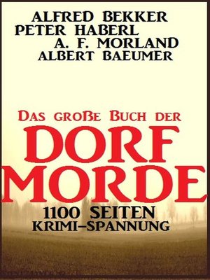 cover image of Das große Buch der Dorf-Morde